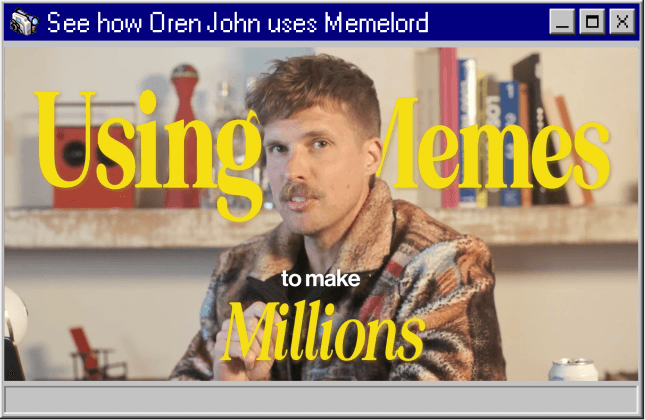 Editor window mock